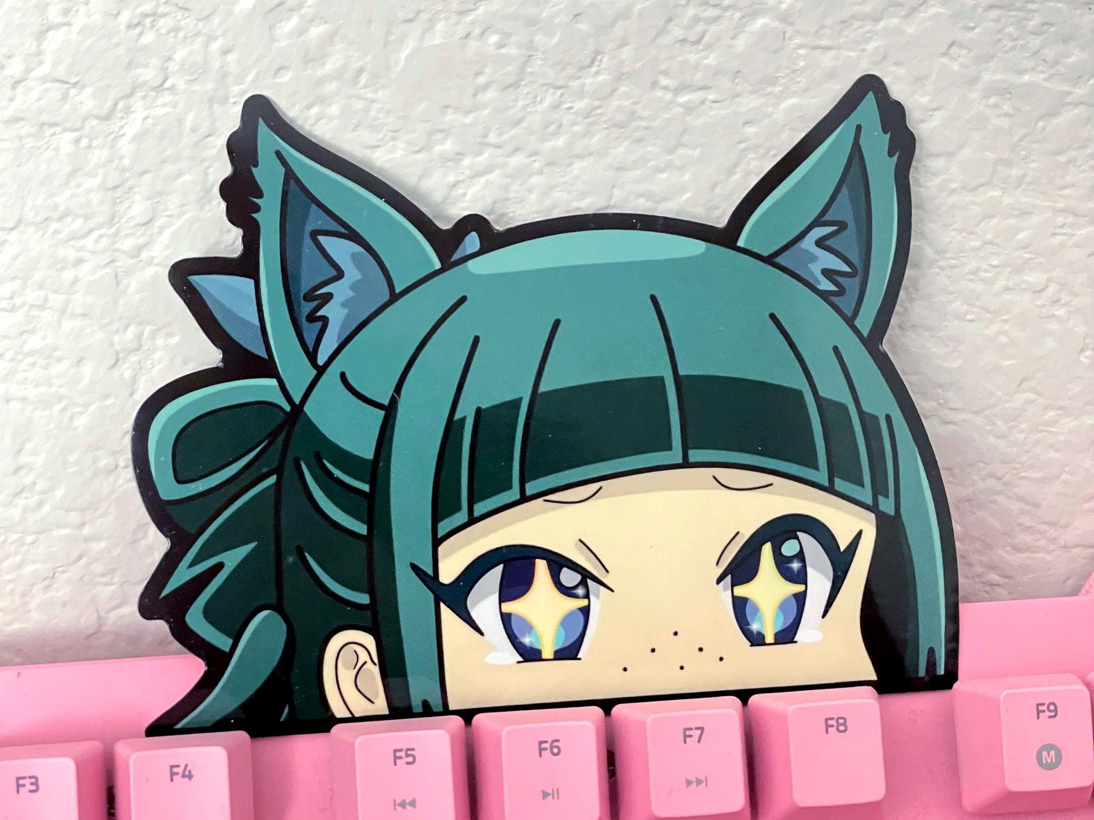 MeowMeow Peeker Sticker